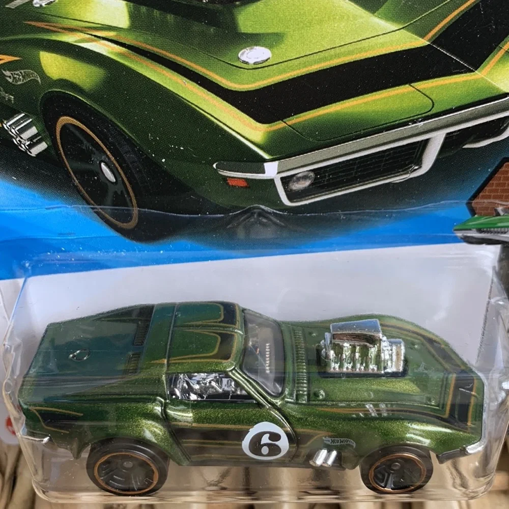 1968 Corvette Gas Monkey Garage Hot Wheels Chevy Chevrolet Green Car 60s Vette